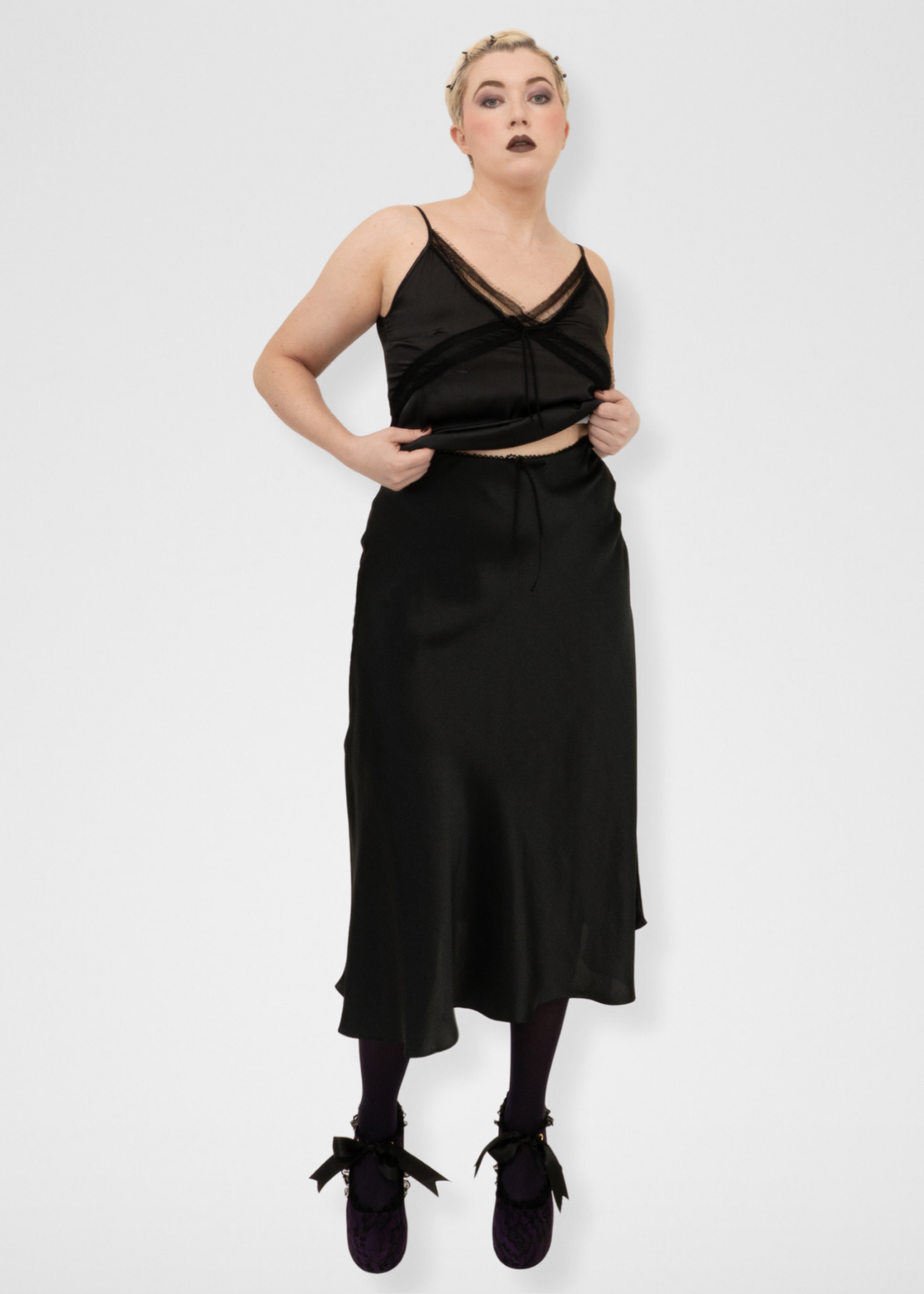 Silk Camisole - Black