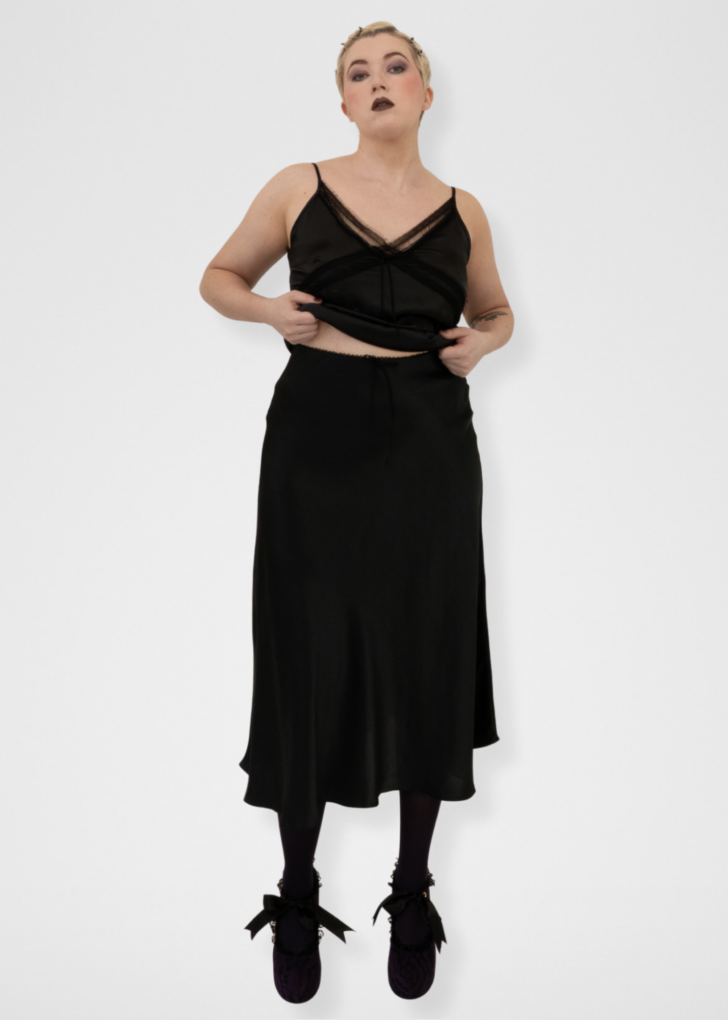 Silk Camisole - Black