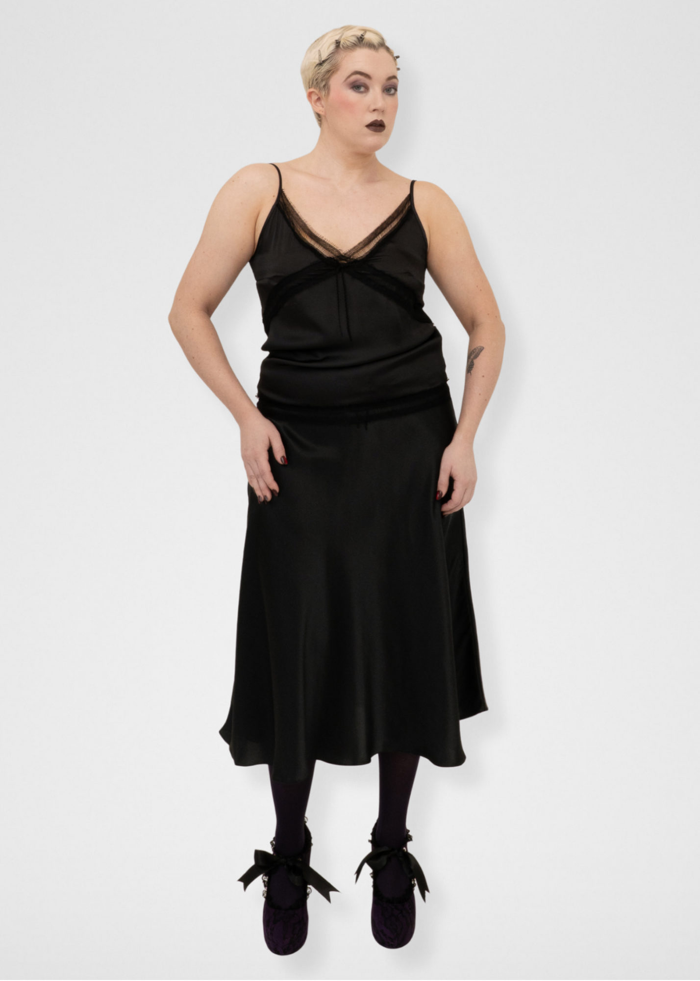 Silk Camisole - Black