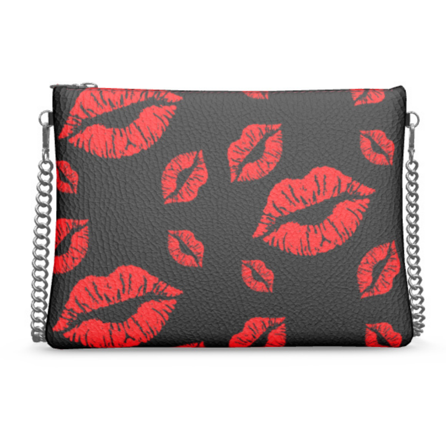 SAMPLE Filakia Kisses Print - Crossbody Bag - Black