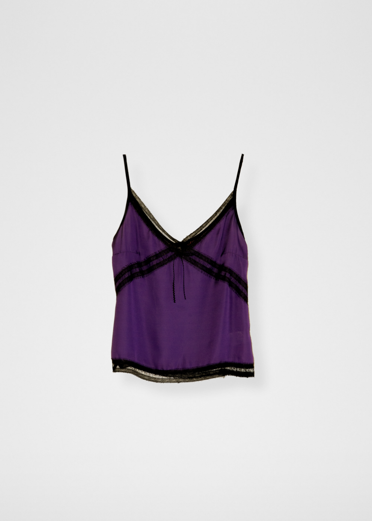 Silk Camisole - Dark Purple