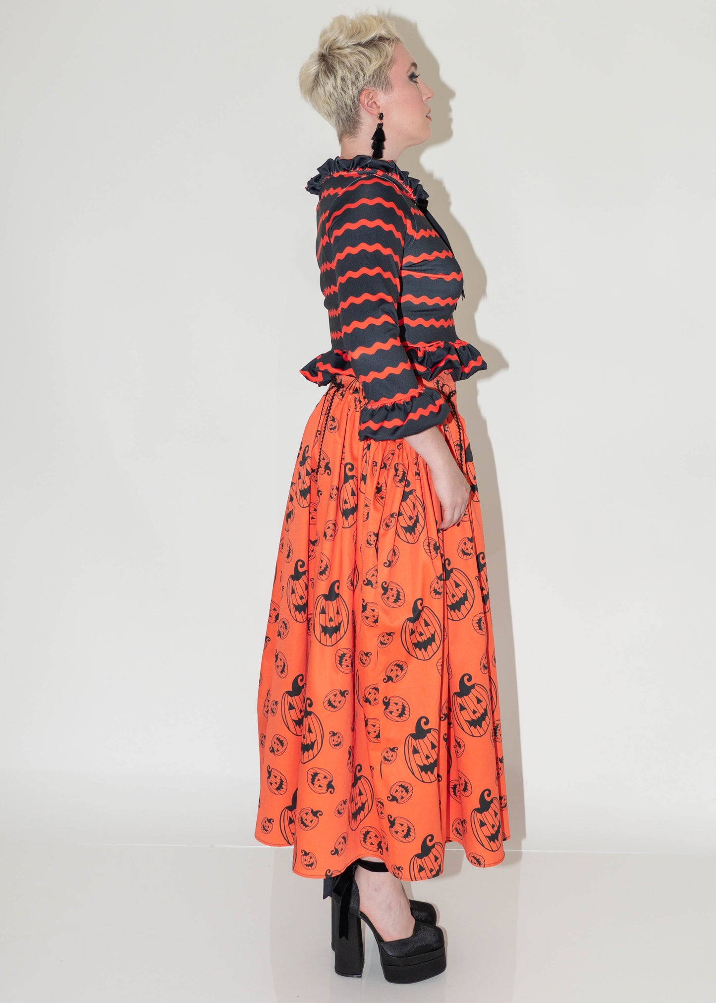 The Ricky Top - Neon Orange Ric Rac