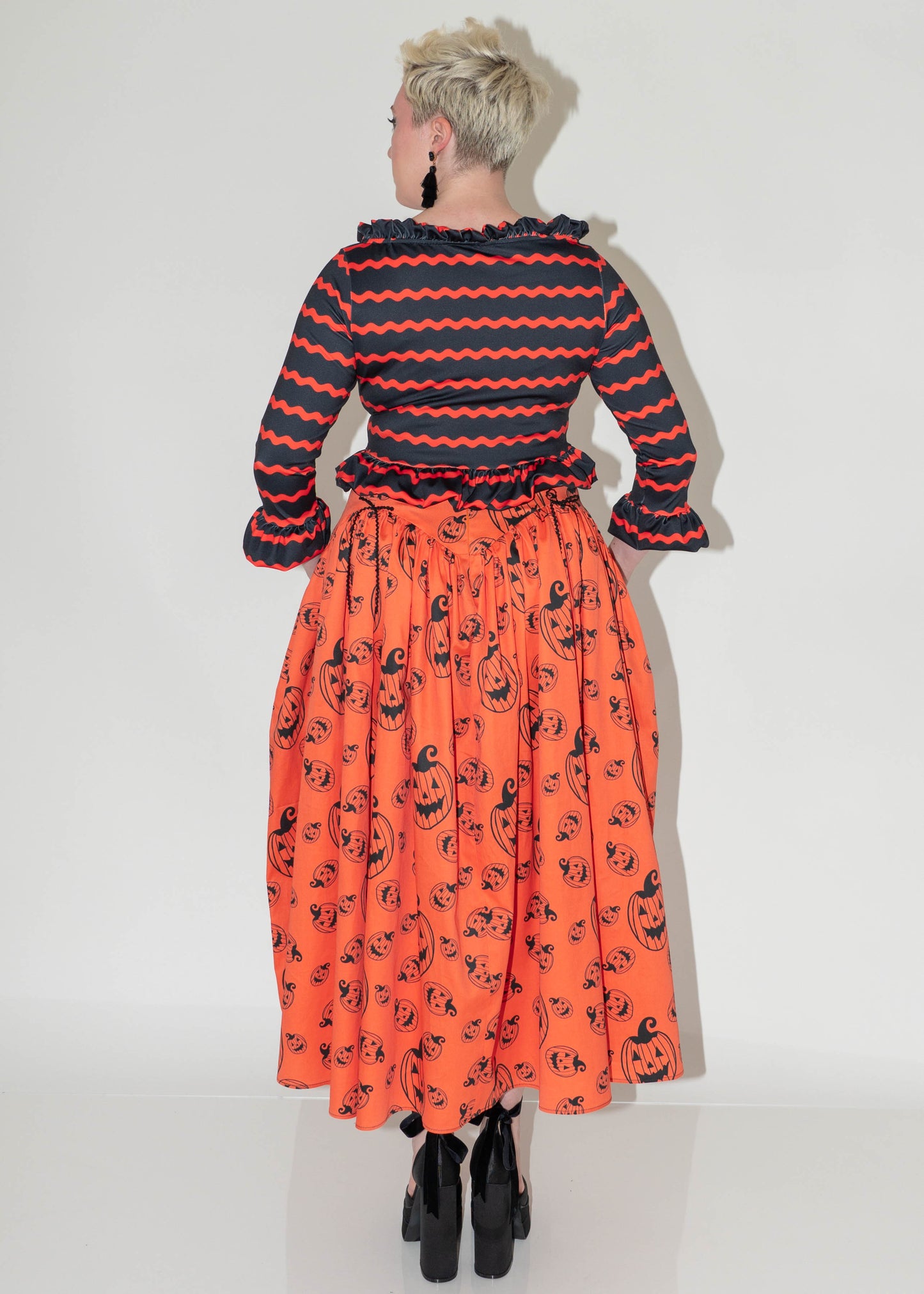 The Ricky Top - Neon Orange Ric Rac