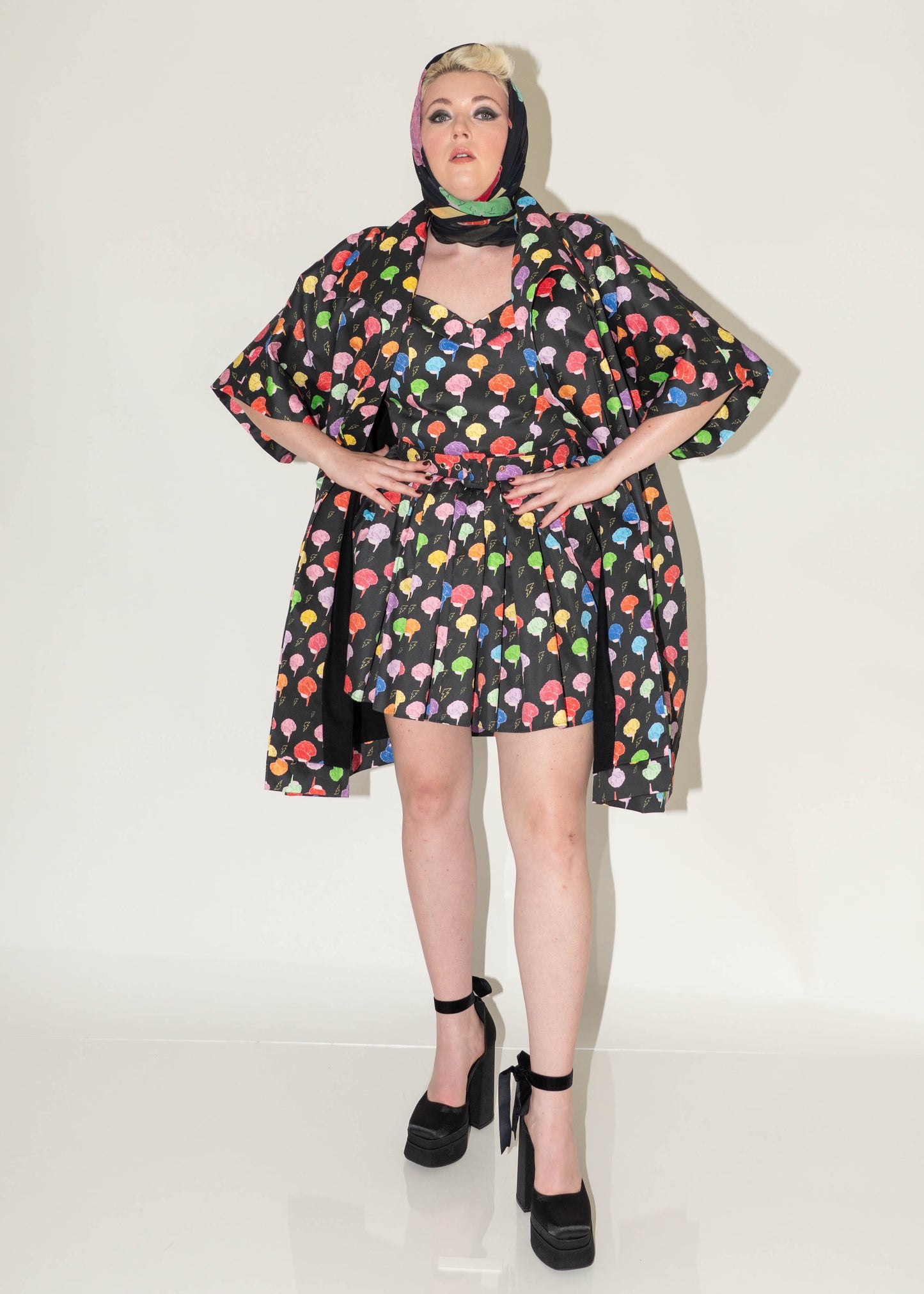 The Runaway Coat - I Love Your Brain Print