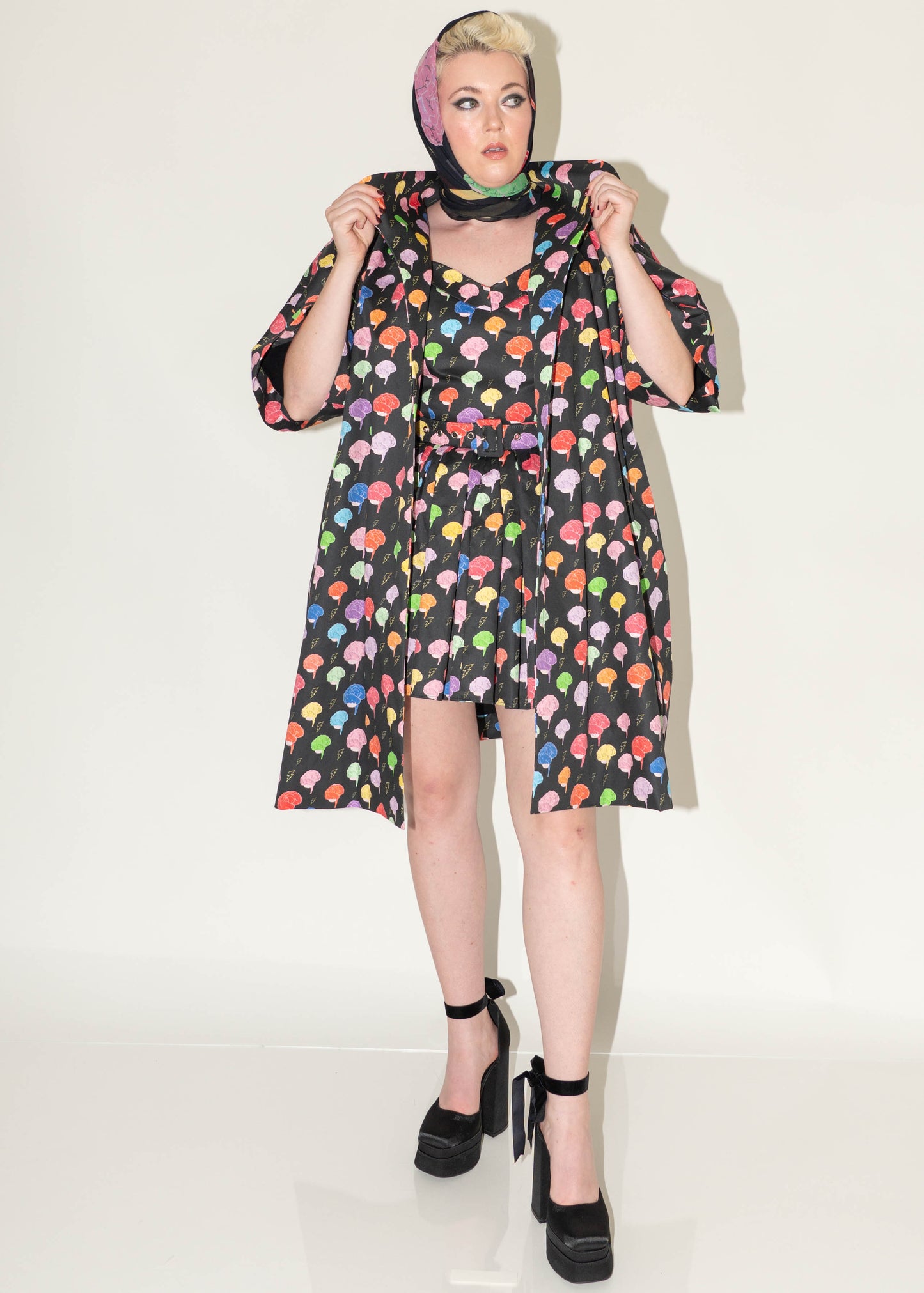 The Runaway Coat - I Love Your Brain Print