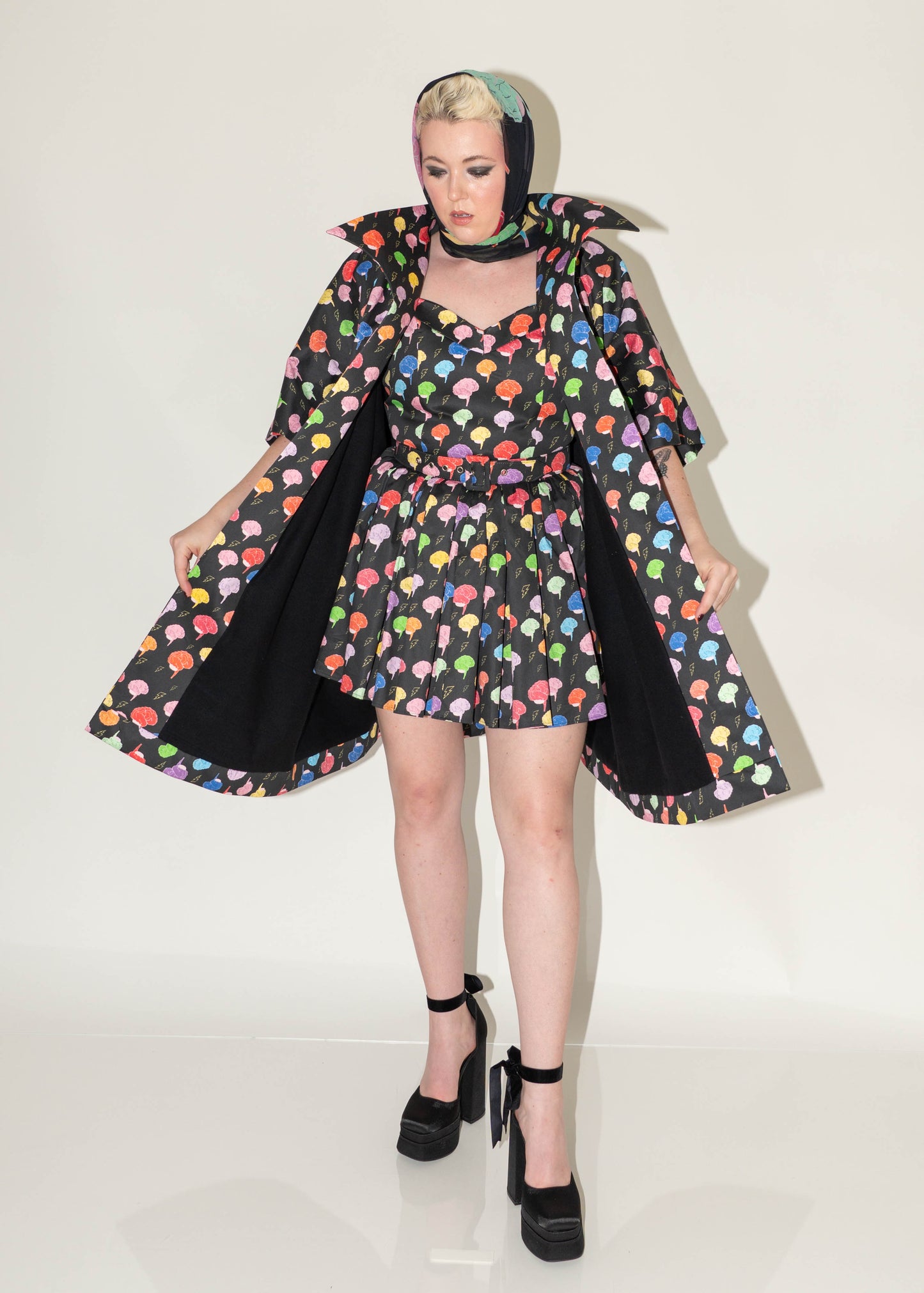 The Runaway Coat - I Love Your Brain Print