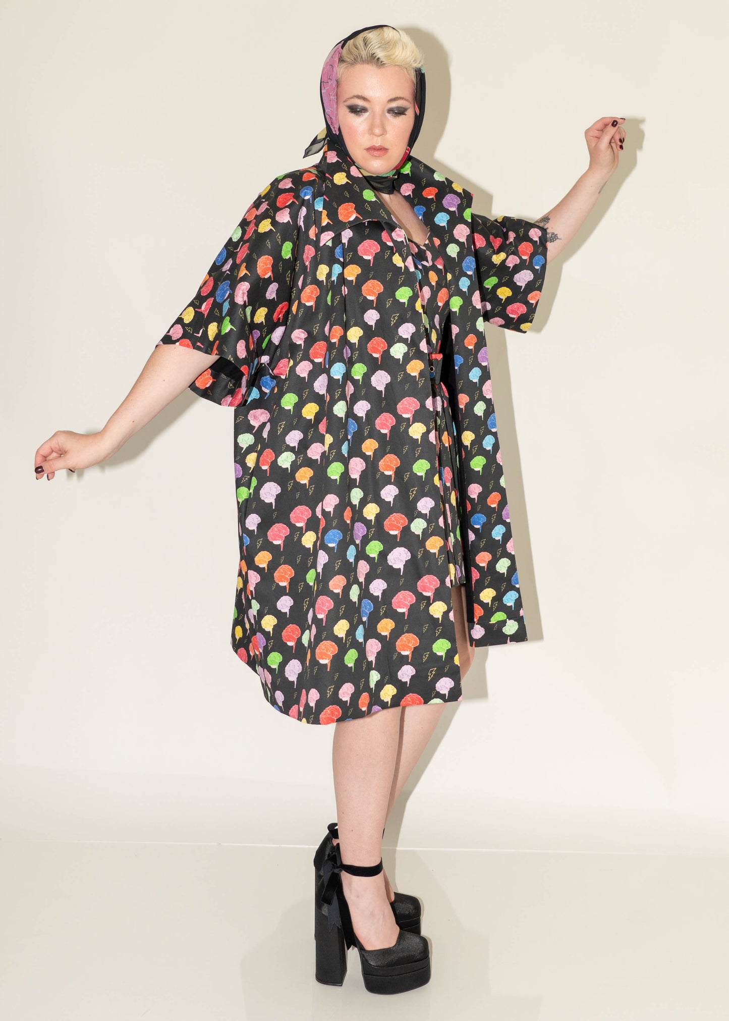 The Runaway Coat - I Love Your Brain Print