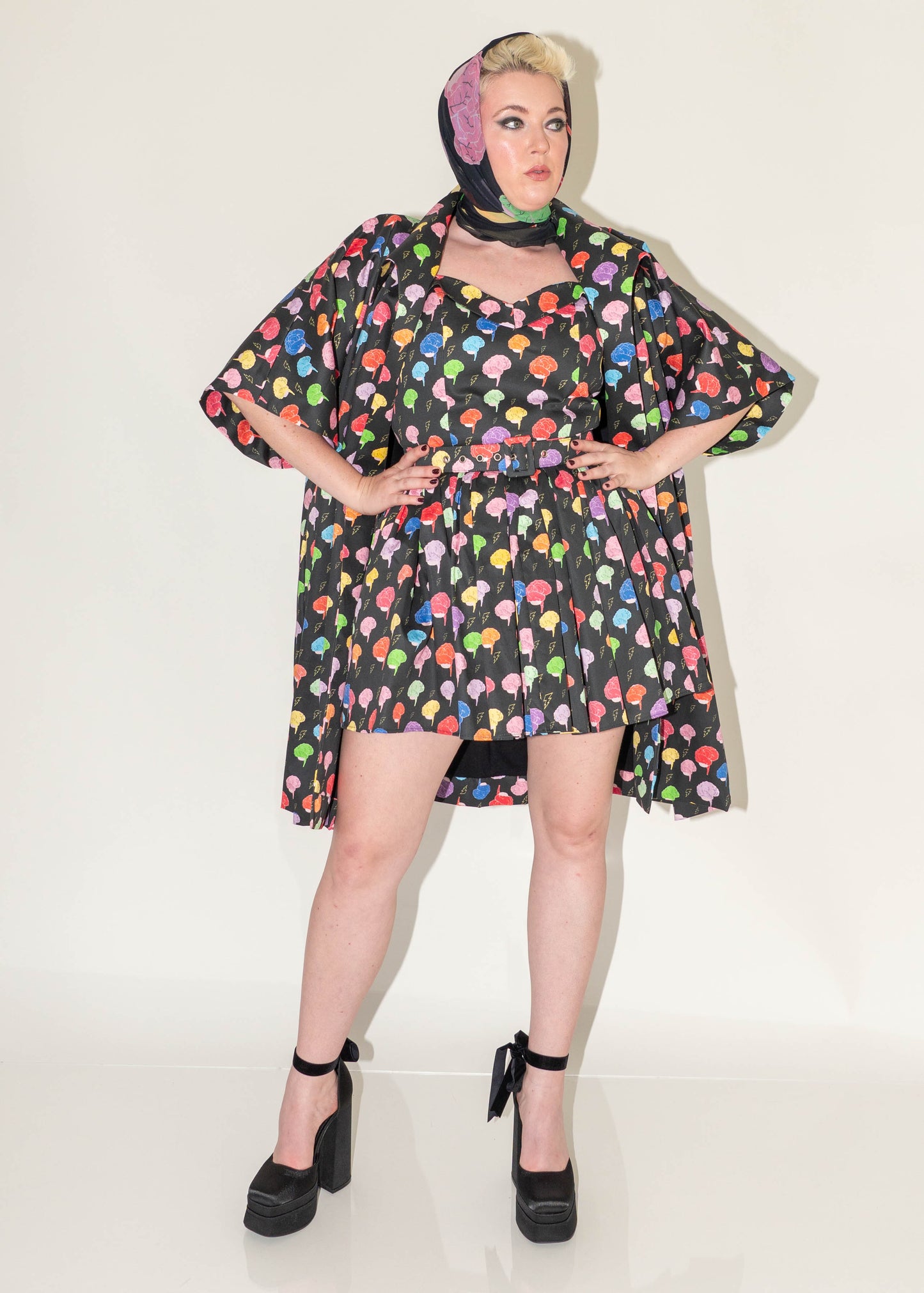 The Runaway Coat - I Love Your Brain Print