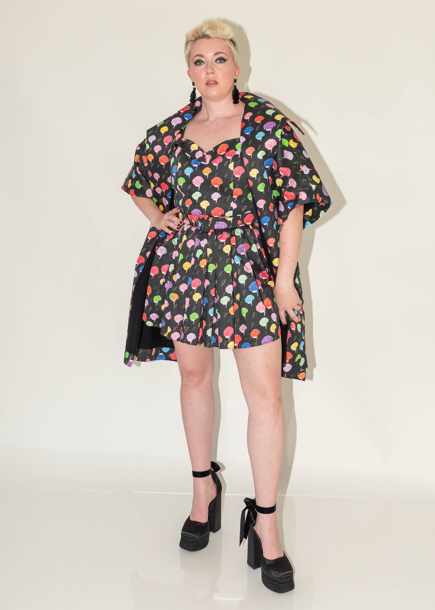 The Runaway Coat - I Love Your Brain Print
