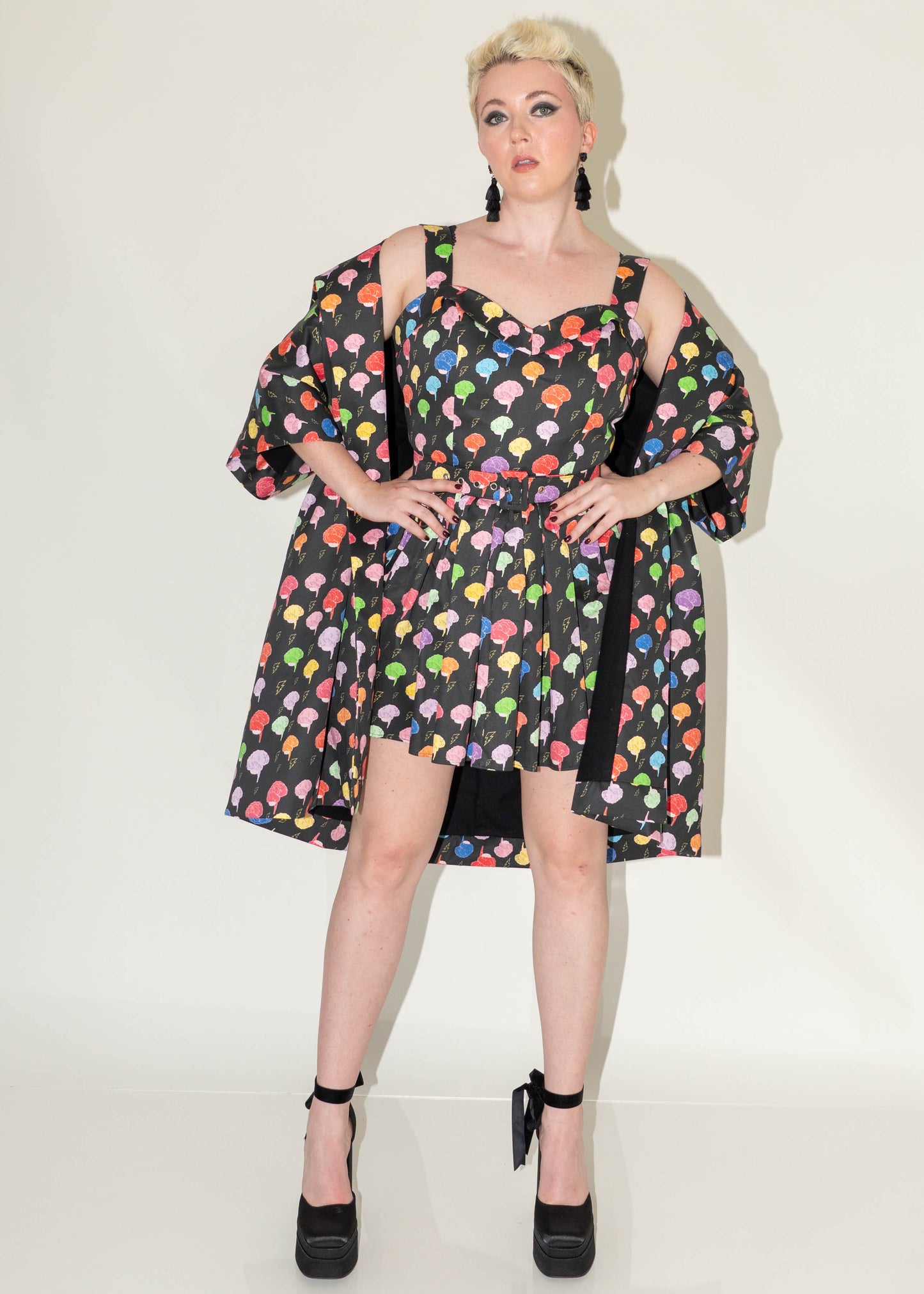 The Runaway Coat - I Love Your Brain Print