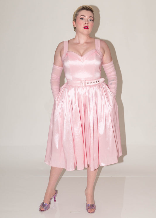 Valentina Dress Baby Pink + Custom Colors