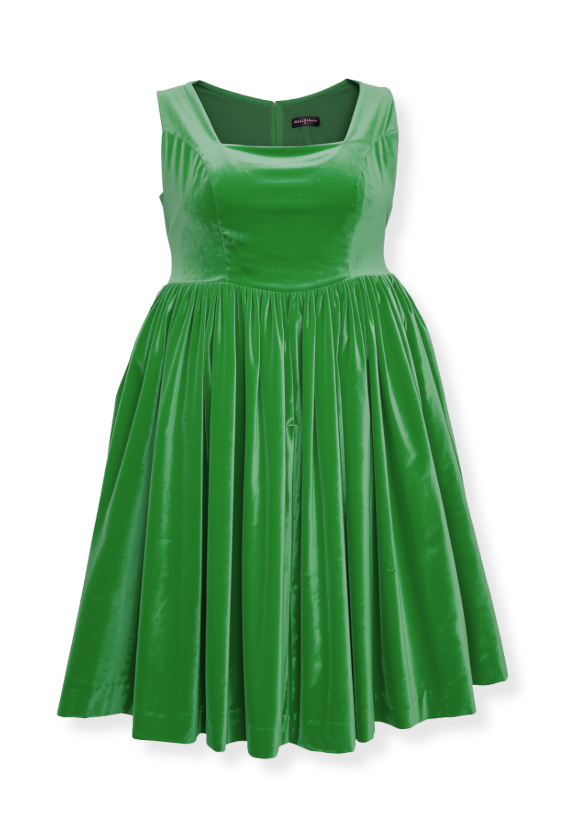 The Viv Dress - Luxe Organic Cotton Velvet