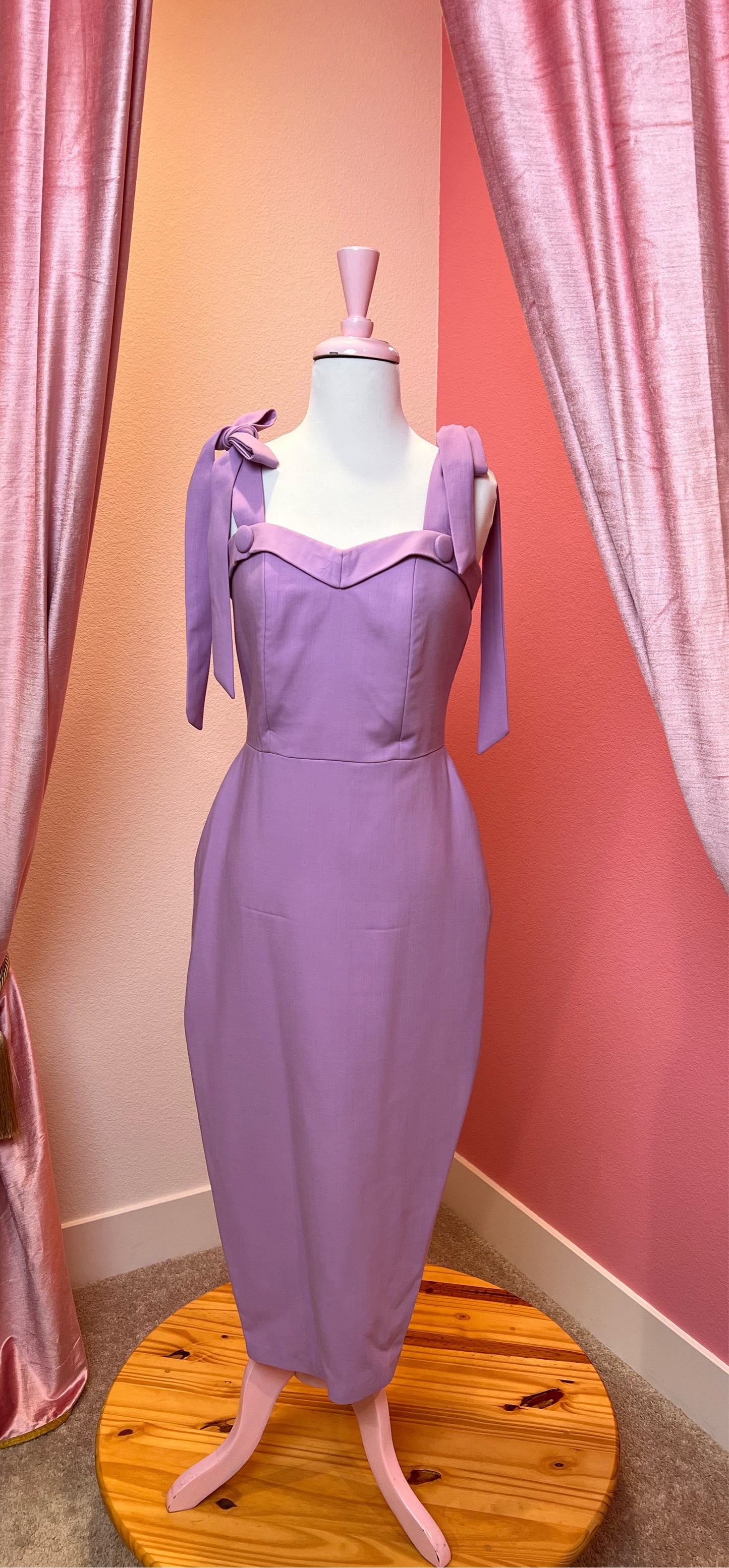 The Billie Lavender Dress