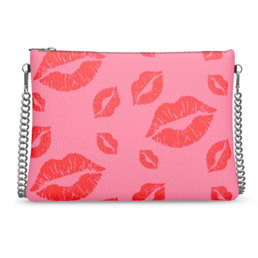 SAMPLE Filakia Kisses Print - Crossbody Bag - Pink