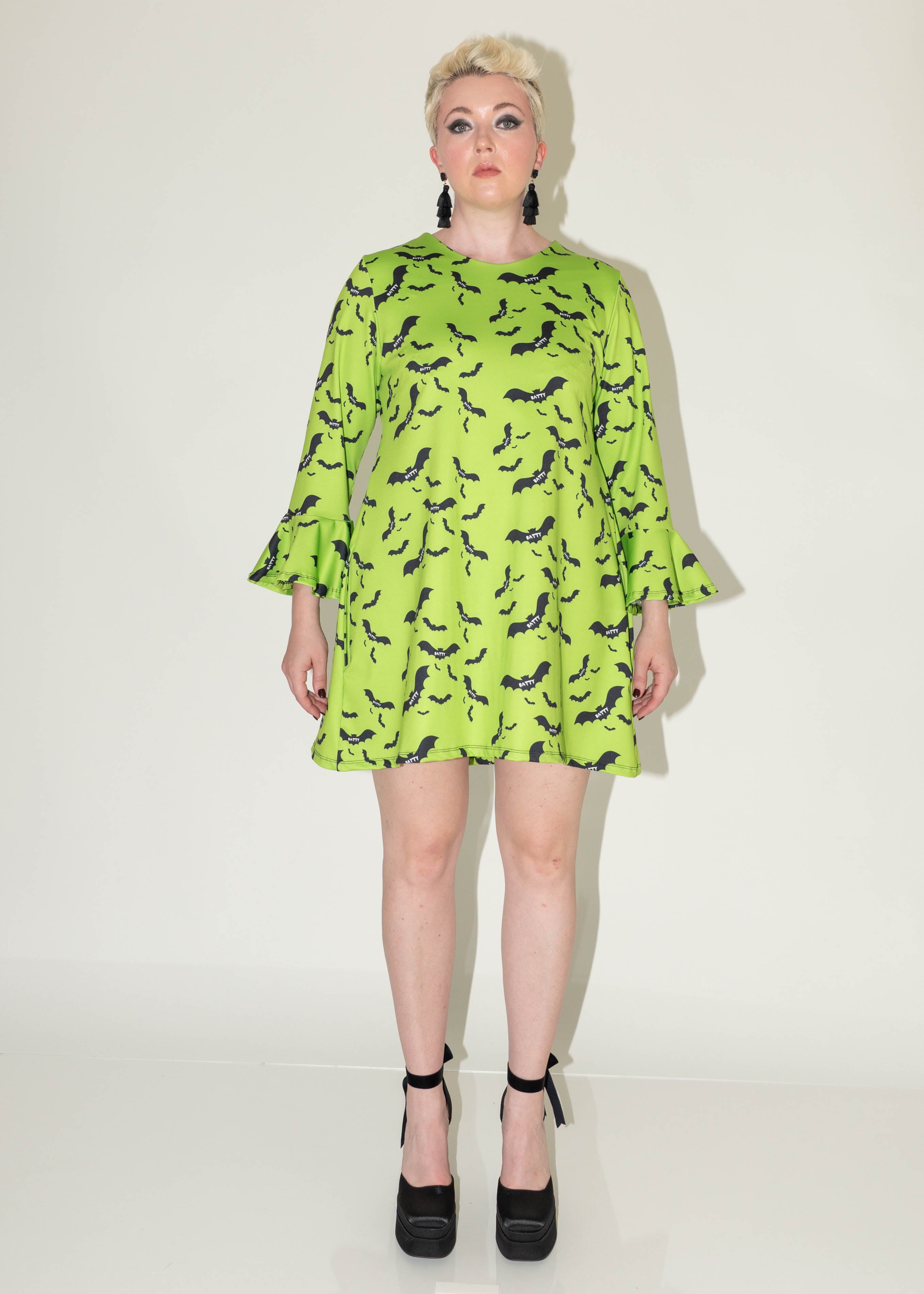 Ciebon Mini Dress - Neon Green – cocolillys