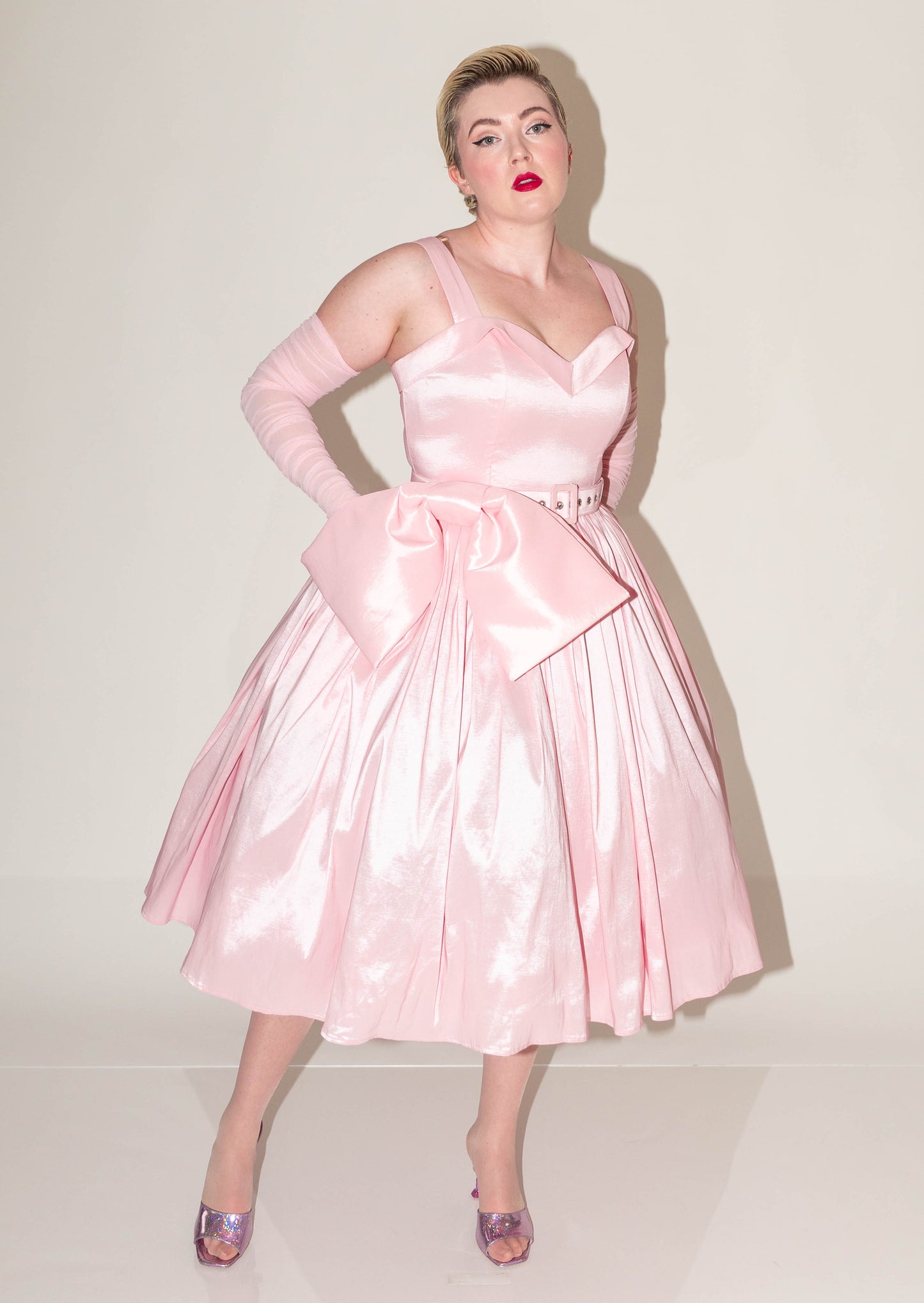 Valentina Dress Baby Pink + Custom Colors