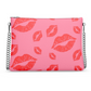 Filakia Kisses Print - Crossbody Bag - Pink