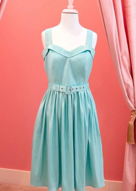 Valentina Dress AQUA BLUE
