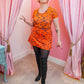 Pumpkin Queen Print Short Sleeve Tee
