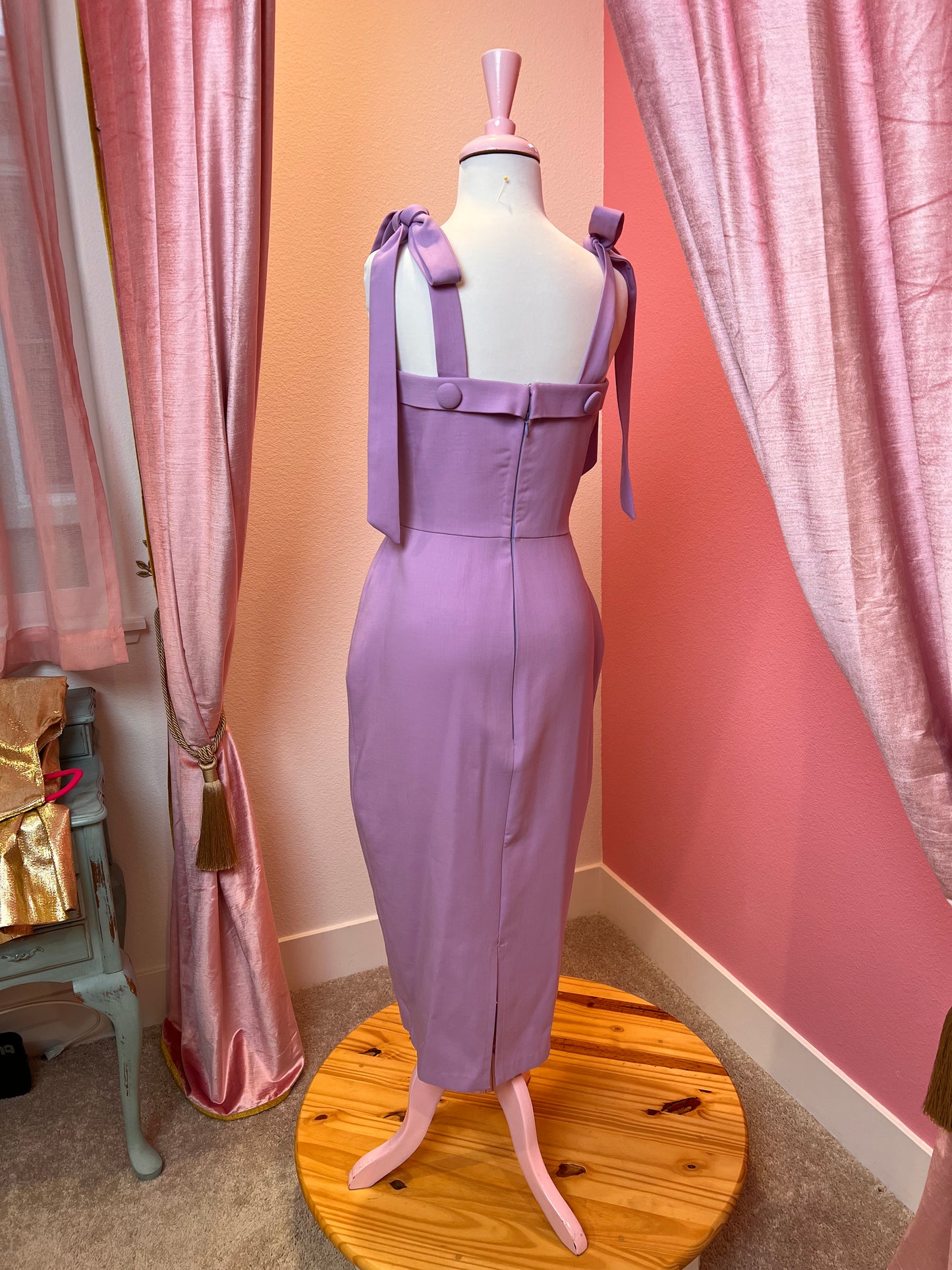 The Billie Lavender Dress